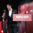 Rui Costa com Marco Silva