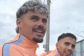Maxi Araújo e Zalazar, vão dar a volta a meio mundo nesta pausa FIFA - Foto: Instagram/Associação Uruguaia de Futebol