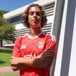 Guilherme Castro, médio de 16 anos - Foto: SL Benfica