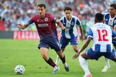 Léo Azevedo no duelo com o FC Porto, em Coimbra