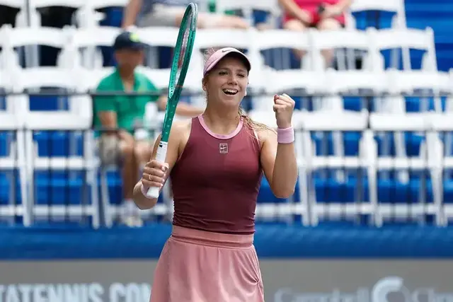 Vinda do 'qualifying', Kristina Liutova afastou sucessivas adversárias superiores no 'ranking'