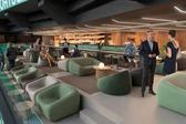 Aspecto do espaço denominado 'Lion´s corner' na maquete - Foto: Sporting CP