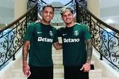 Rodrigo Zalazar e Maxi Araújo: dupla uruguaia do Sporting - Foto: Sporting CP