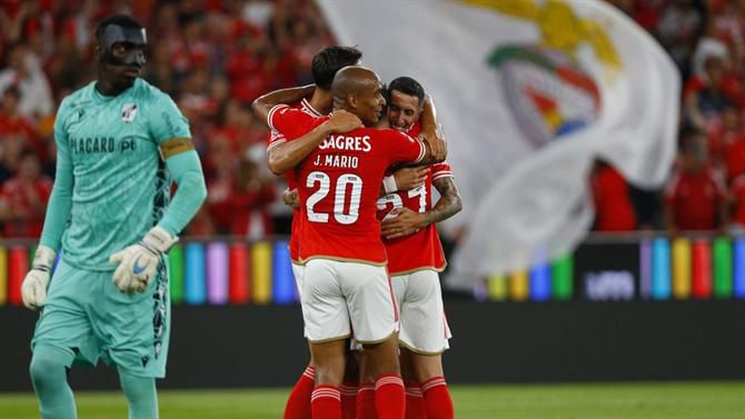 Benfica ultrapassou Gil Vicente pela esquerda, Crónica de jogo