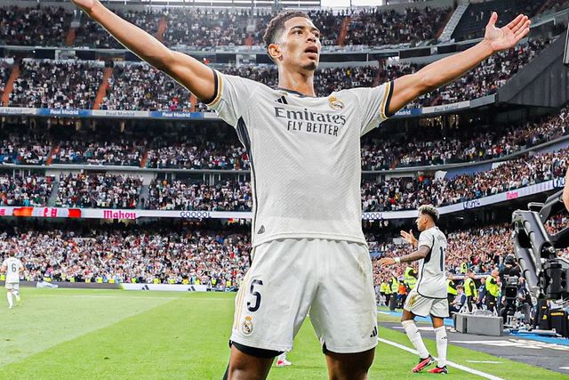 Atenção SC Braga: Bellingham salva Real Madrid na estreia no 'novo' Bernabéu