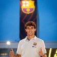 João Félix apresentado no Barcelona: «Toda a gente sabe como estou feliz por estar aqui»