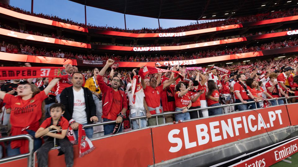 Liga dos Campeões: o dia em que o Benfica vai jogar sem adeptos