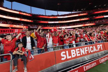 Liga dos Campeões: o dia em que o Benfica vai jogar sem adeptos