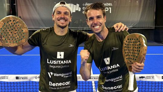 Padel: irmãos Deus conseguem vitória histórica em Madrid