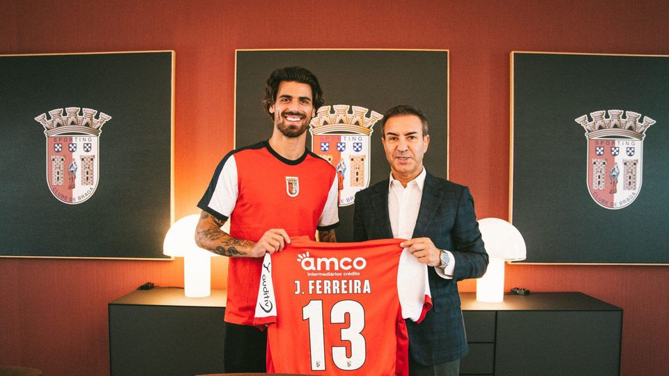 SC Braga: João Ferreira oficializado como novo guerreiro do Minho