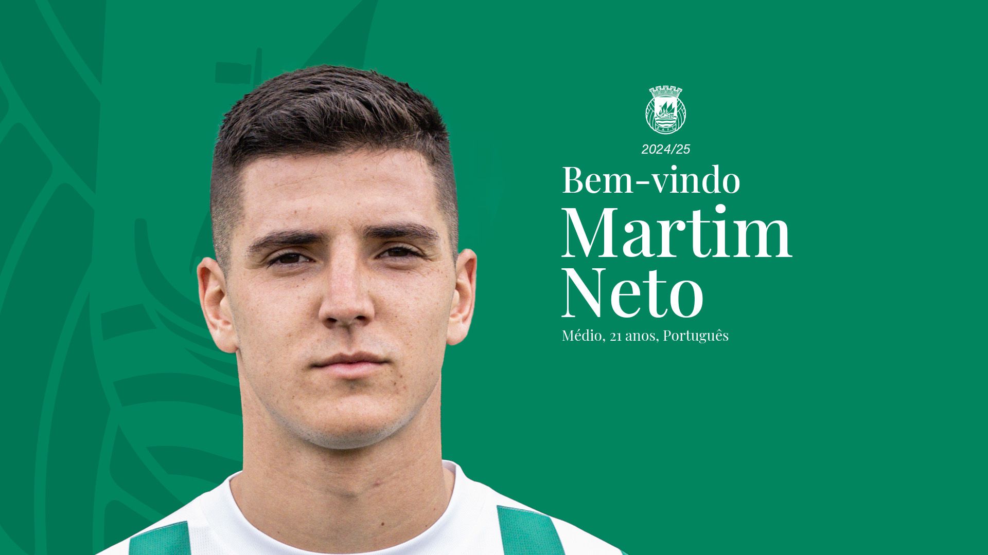 Oficial: Benfica cede Martim Neto ao Rio Ave