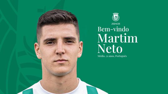 Oficial: Benfica cede Martim Neto ao Rio Ave