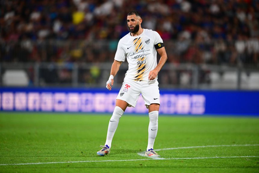 Karim Benzema, jogador do Al Ittihad