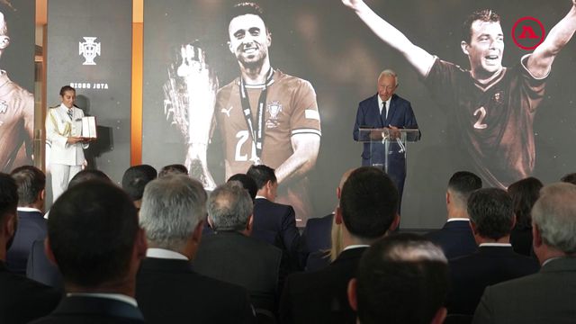 Presidente da República homenageia Diogo Jota e Jorge Costa