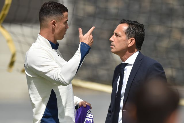 Seleção: Ronaldo e Proença em conversa intensa (fotos)
