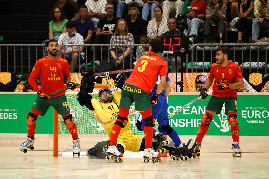 Seleção de Hóquei em Patins entrou no Europeu com uma derrota frente à Itália.