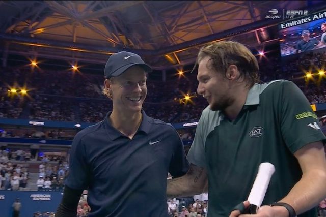 Adversário de Sinner no US Open incrédulo: «Eu não sou mau, mas...»