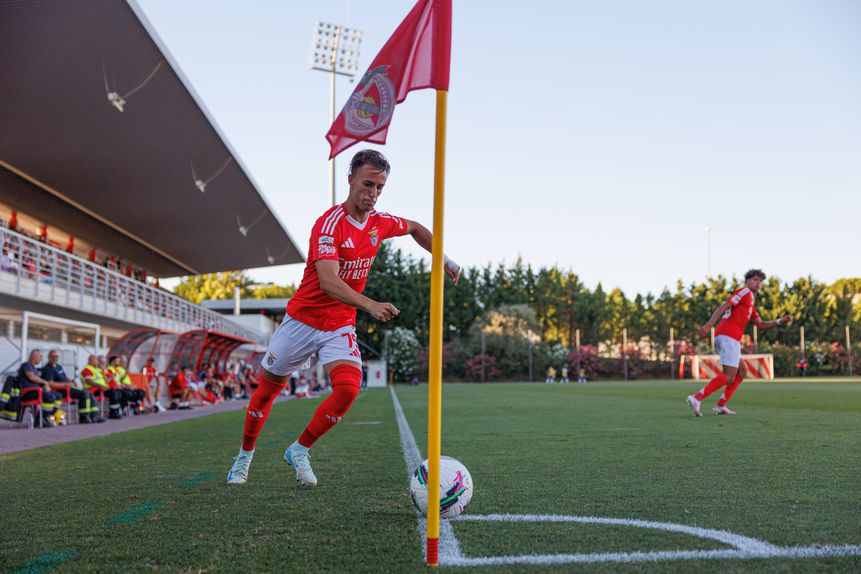 Hugo Félix em ação pelo Benfica B