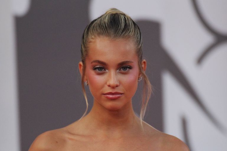 Margarida Corceiro representou a Armani no festival de Veneza