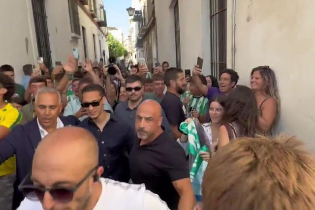 Antony, ou 'Antonio de Triana', deixa os adeptos do Betis loucos
