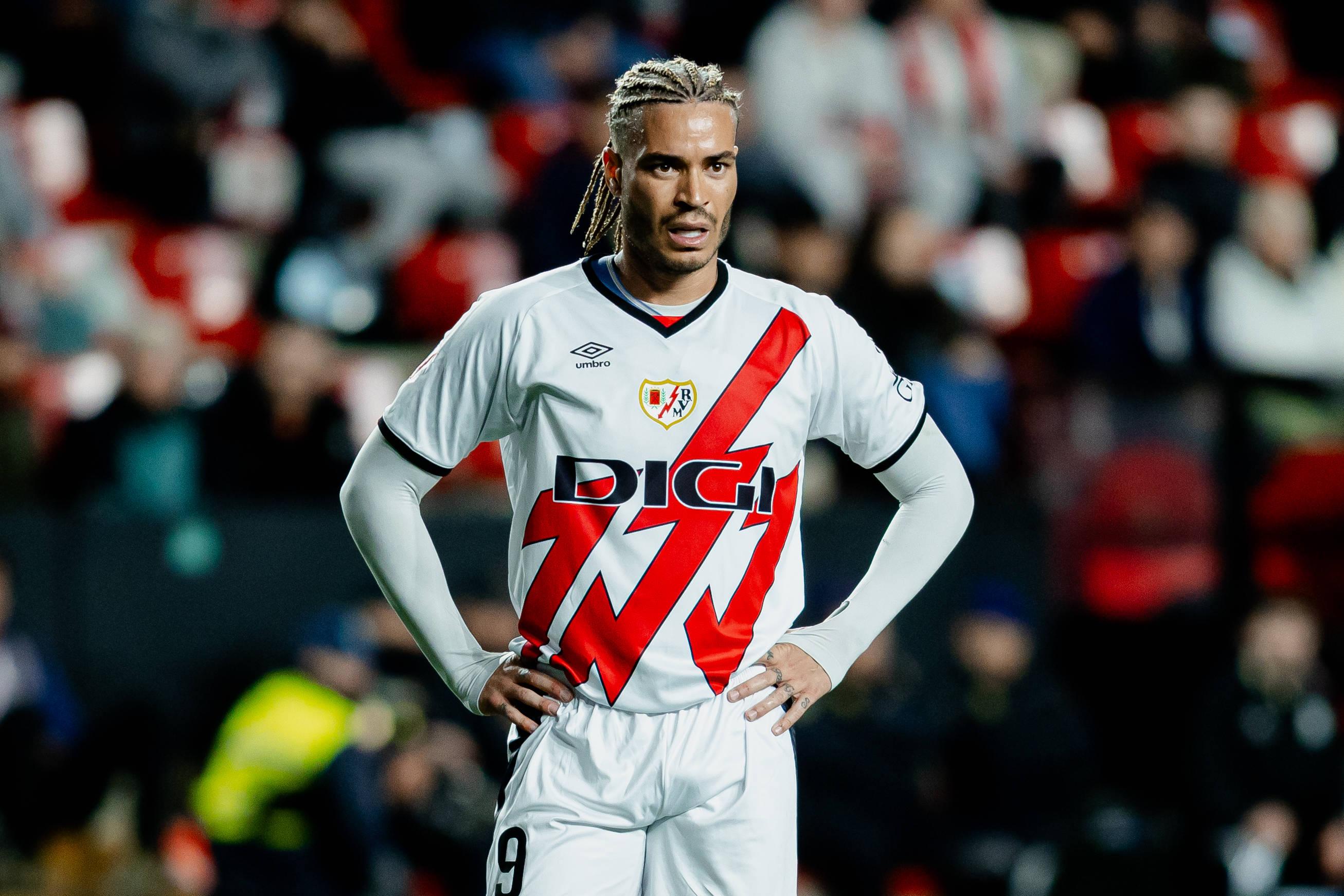 Raúl de Tomás, avançado espanhol do Rayo Vallecano e ex-Benfica