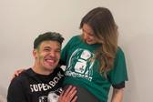 Bruna Rafaela com Pedro Gonçalves nos festejos do bicampeonato do Sporting - Foto: @brunarafaelaof