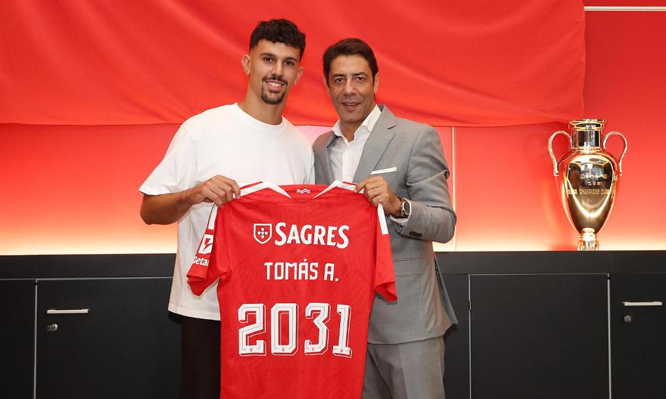 Tomás Araújo e Rui Costa - SL Benfica