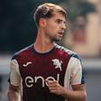 Daniel Bragança, médio de 27 anos, já equipa com a camisola de treino do Torino - Foto: TORINO FC