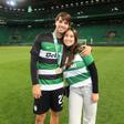Daniel Bragança ao lado da irmã Rita no festejo do bicampeonato do Sporting - Foto: @