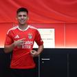 Echeverri de águia ao peito - Foto: Benfica