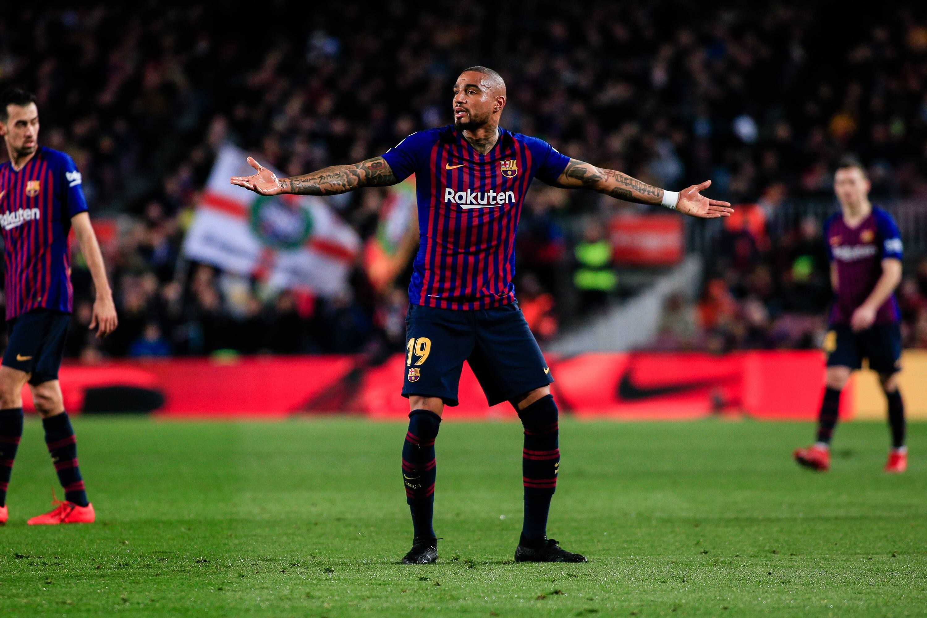 Kevin-Prince Boateng - Em 2019, com 31 anos, deixou o Sassuolo rumo ao Barcelona - 4 jogos e 0 golos - Foto: IMAGO