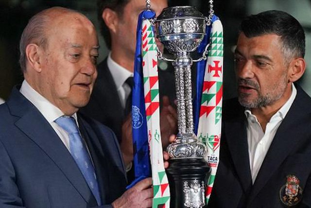 Sérgio Conceição e a vitória da Taça: «Seria uma justa homenagem a Pinto da Costa»