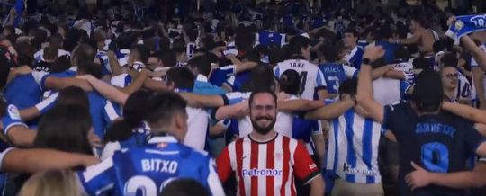 Athletic-Real: a história por detrás da imagem do ano