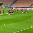 Treino do Benfica em Itália 1