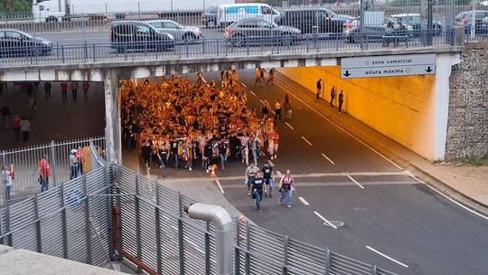 'Frente Atlético' já está na Luz