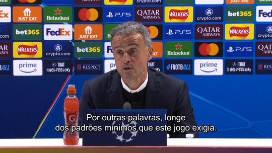 Luis Enrique: «Dirijo a equipa há um ano e dois meses, não sei em que ponto estamos»