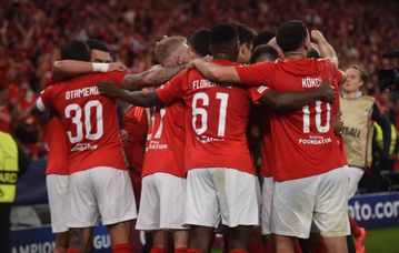 «Juntos somos mais fortes»: jogadores do Benfica reagem à goleada ao Atlético Madrid