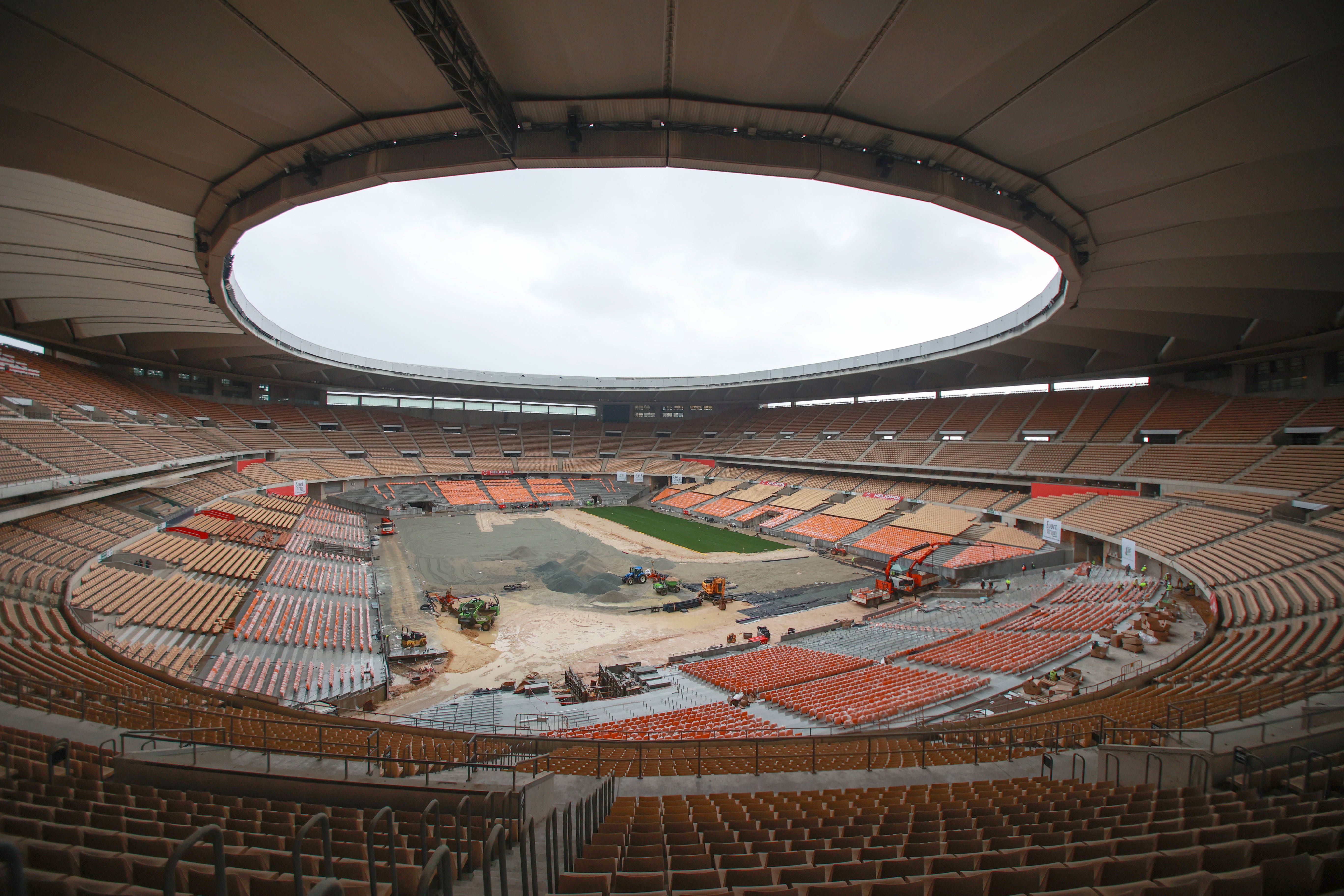 Estádio La Cartuja, em Sevilha