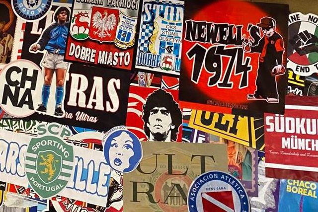 Símbolo do Sporting bem visível