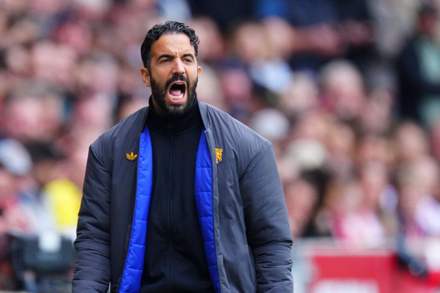 Ruben Amorim, treinador do Manchester United