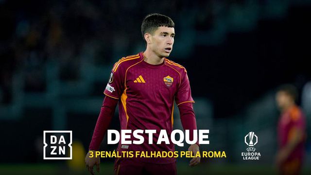 Inacreditável: Roma desperdiça três penáltis consecutivos e perde