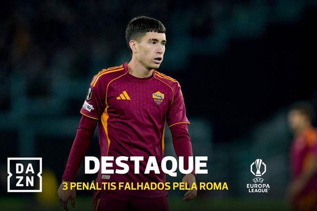 Inacreditável: Roma desperdiça três penáltis consecutivos e perde