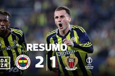 Akturkoglu foi o herói do Fenerbahçe contra o Nice (resumo)