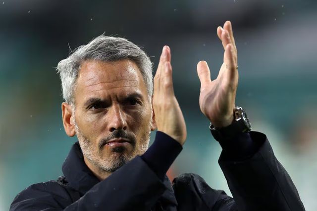 Carlos Vicens, treinador do SC Braga. Foto: UEFA