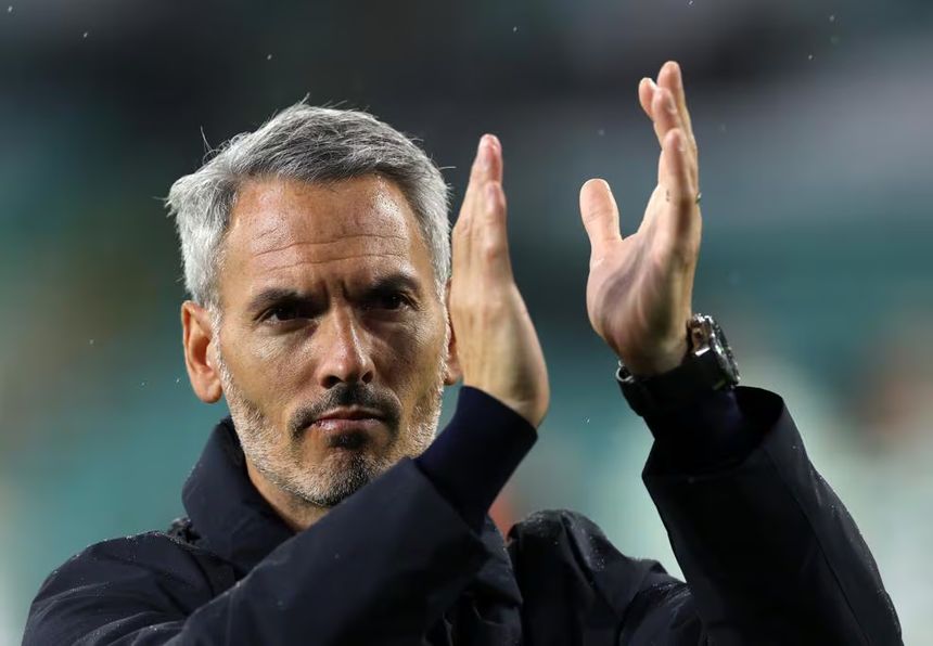 Carlos Vicens, treinador do SC Braga. Foto: UEFA