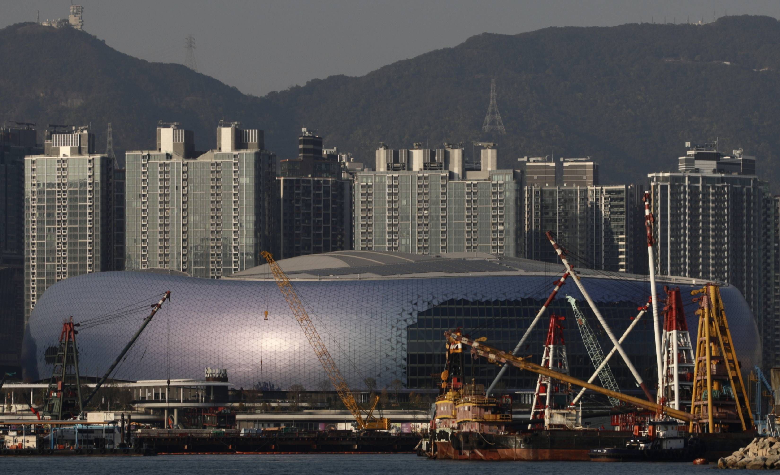 Parque Desportivo Kai Tak Sports Park, em Hong Kong
