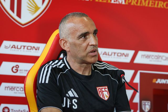 João Pedro Sousa confiante para o duelo com o Gil Vicente - Foto: Aves SAD