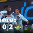 Betis consegue a primeira vitória na Europa às custas de Rui Mota