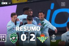 Betis consegue a primeira vitória na Europa às custas de Rui Mota