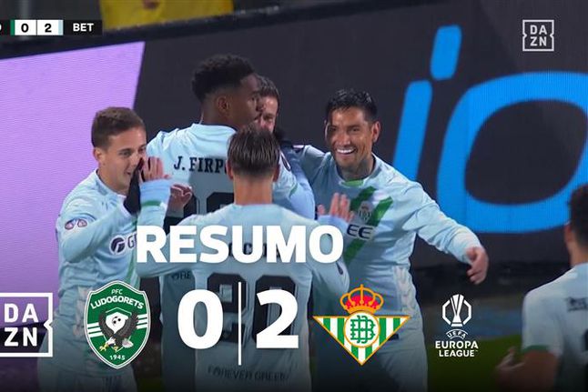 Betis consegue a primeira vitória na Europa às custas de Rui Mota